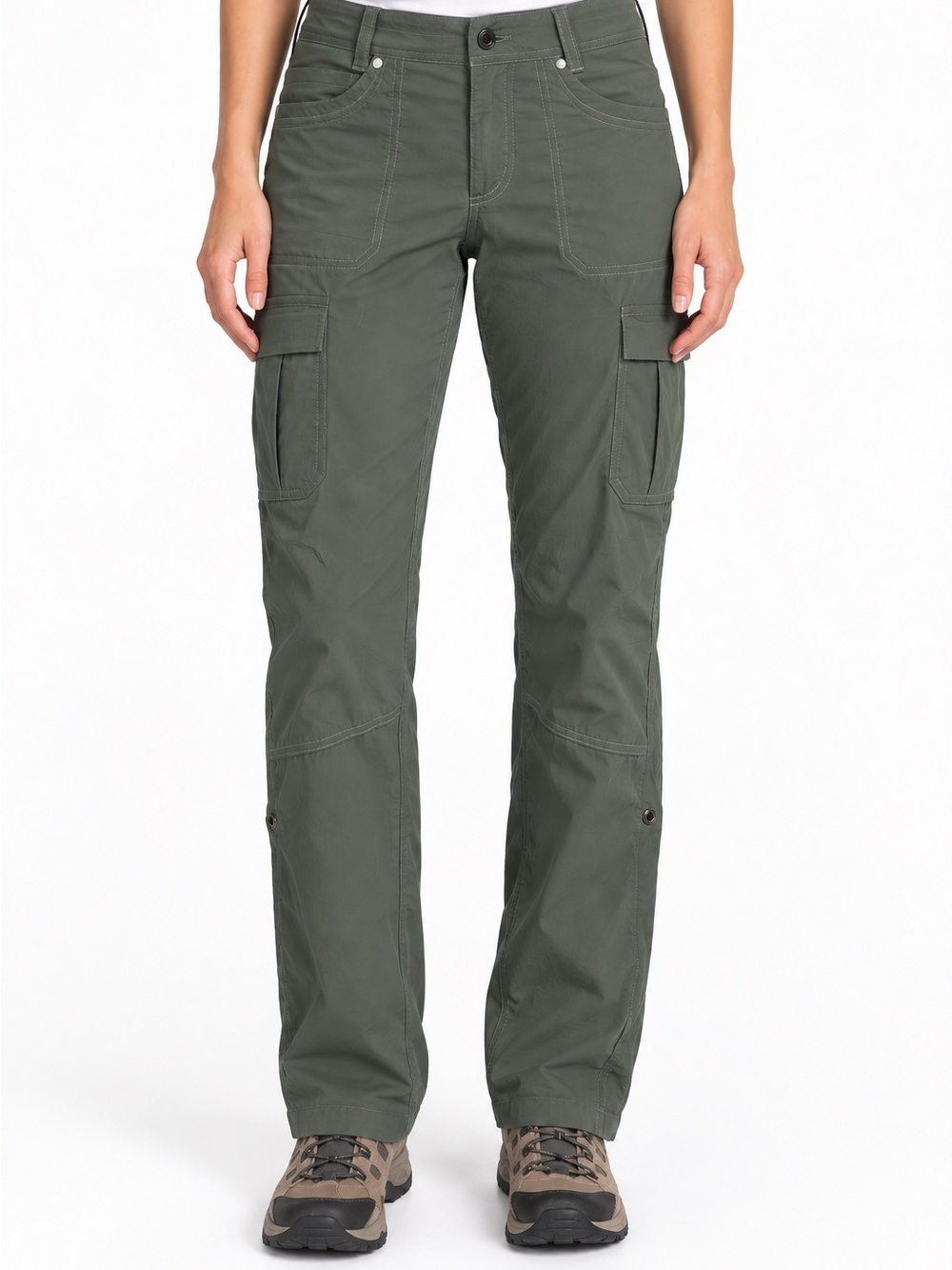 KÜHL Women's Kliffside Air Kargo Pant Sage
NWT Sz 4 High Back Mid-rise Front